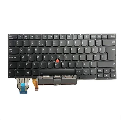 Abbildung von Gintai Keyboard Tastatur UK Layout für Lenovo Thinkpad X1 Carbon 7th Gen 2019 SN20R55515 (20QD/20QE/20R1/20R2) Backlit Laptop