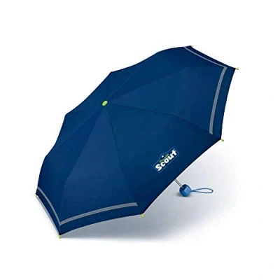 Abbildung von Scout Taschenregenschirm Mini Kinderschirm Basic reflektierend, leicht