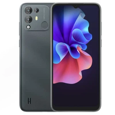 Abbildung von Blackview A55 PRO 4G Handy ohne Vertrag, Helio P22 Octa Core 4GB+64GB, 5MP+13MP Kamera, 6,53’’ HD+ IPS, 4780mAh Akku, Android 11 DUAL SIM Smartphone GPS, Gesichts Entsperrung Fingerabdruck Schwarz