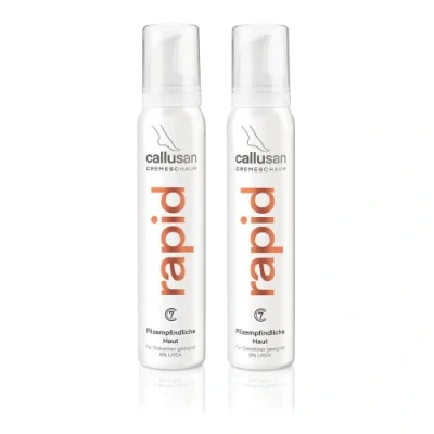 Abbildung von Callusan Rapid 5% Urea Cremeschaum 125 ml