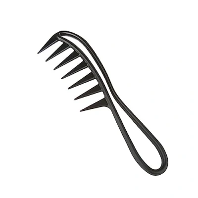Abbildung von JDXun Breite Zahnkämme, Haarkamm Breiter Zahnkamm Professioneller Friseur Kamm Antistatischer grob Haarstyling Lockenkamm für Home Salon Friseurkamm Frauen Männer (Schwarz)