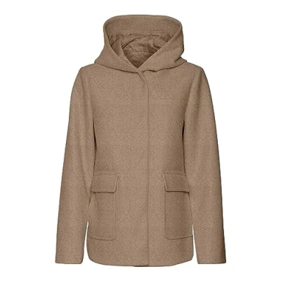 Abbildung von VERO MODA Damen VMPOPSIA Jacket GA BOOS Jacke, Silver Mink/Detail:Melange, S
