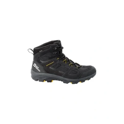 Abbildung von Jack Wolfskin VOJO 3 Texapore MID Hikingschuh, Herren, Größe: 40, Black/burly yellow Schuhe