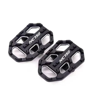 Abbildung von Motorrad Fußrasten Pedale FÜR H&amp;ONDA NC 750S 750X NC750S NC750X Nc750 S/x 2014 2021(BLACK)