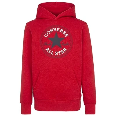 Abbildung von Converse CORE Hoodie Unisex Kapuzenpullover für Kinder, Größe: 140 152, University red