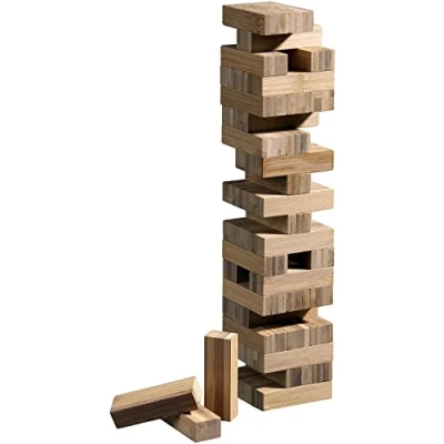 Abbildung von Philos verflixter Turm aus Bambus Wackelturm Spiel