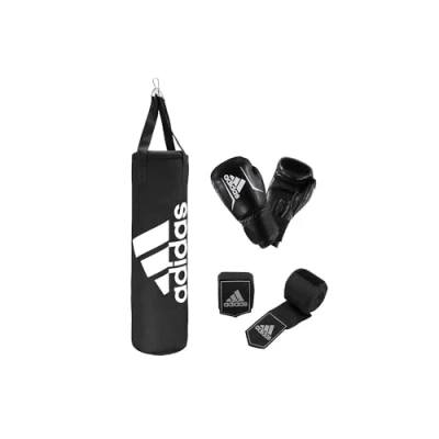 Abbildung von adidas Sportswear Boxsack Box Set Performance, mit Textilien gefüllt