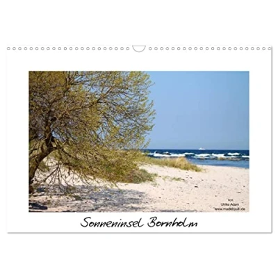 Abbildung von Sonneninsel Bornholm (Wandkalender 2025 DIN A3 quer), CALVENDO Monatskalender