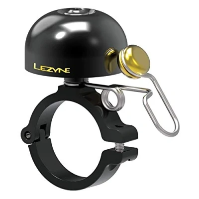 Abbildung von LEZYNE Unisex Erwachsene Classic Brass Klingel, schwarz, 32mm