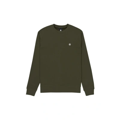Abbildung von Element Icon Embroidery CR Herren Fleecepullover, Braun, S