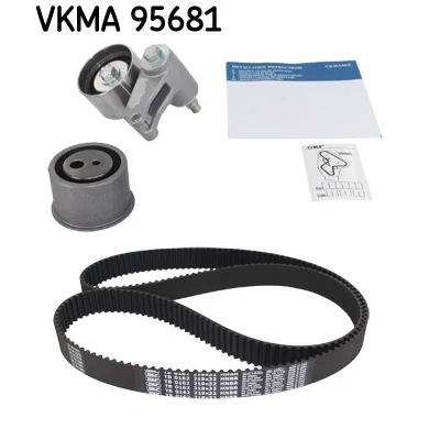 Abbildung von SKF VKMA 95681 Zahnriemensatz 219 mit abgerundetem Zahnprofil HYUNDAI: Santa Fe 2, I, KIA: CARNIVAL / GRAND 3