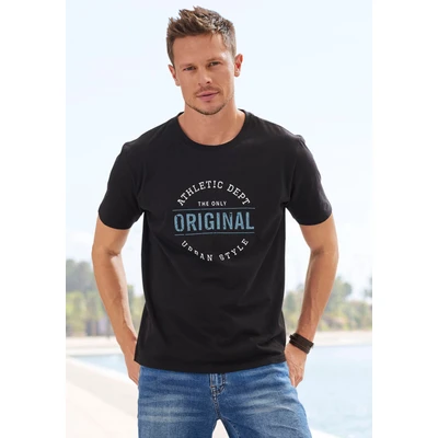 Abbildung von john devin Tshirt print, Herren, Größe: XL, Schwarz