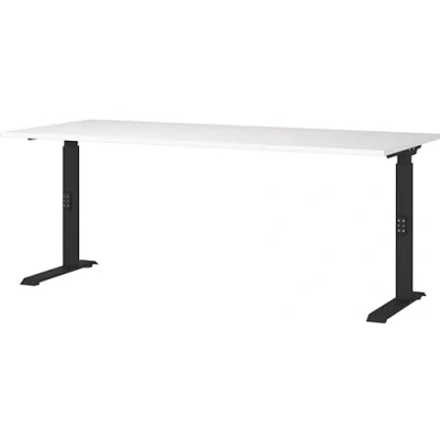 Abbildung von GERMANIA Schreibtisch &quot;Downey, mechanisch höhenverstellbar&quot;, moderne Farbvariationen, Breite 120/140/160/180 cm, Made in Germany