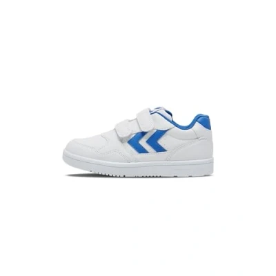 Abbildung von Hummel Unisex Kinder Camden Jr Sneaker, White Blue, 30 EU