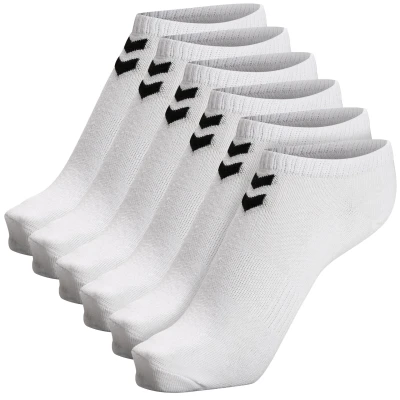 Abbildung von hummel hmlCHEVRON 6 PACK ANKLE SOCKS, WHITE/WHITE, 10