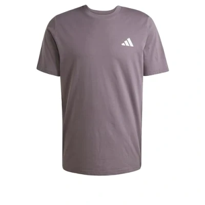 Abbildung von adidas Performance Tshirt print Grey strata frozen green, Herren, Größe: XL, green