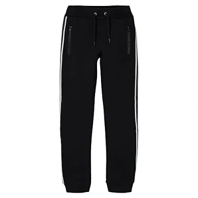 Abbildung von Name it Nkmhonk PANT TAPE Jogginghose für Kinder, Größe: 116, Black