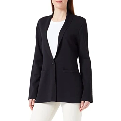 Abbildung von comma Blazer, Damen, Größe: 34, Schwarz