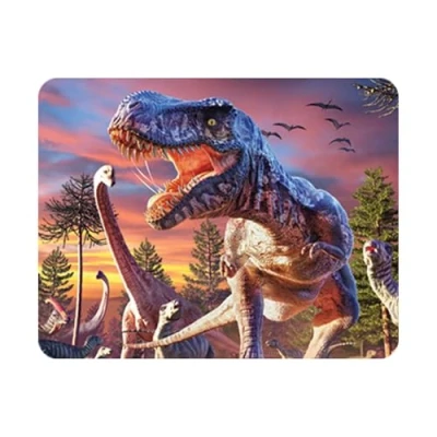 Abbildung von Deluxebase 3D LiveLife Magnet T Rex Angriff Linsenförmige Dinosaurier Kühlschrankmagnet. Dekoration für Kinder und Erwachsene mit Kunstwerk lizenziert von bekannt Künstler, David Penfound