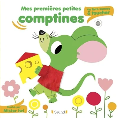 Abbildung von Mes premières petites comptines : un livre sonore à toucher