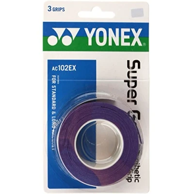 Abbildung von Yonex Overgrip Super Grap 3er, Lila, 0196000121500000
