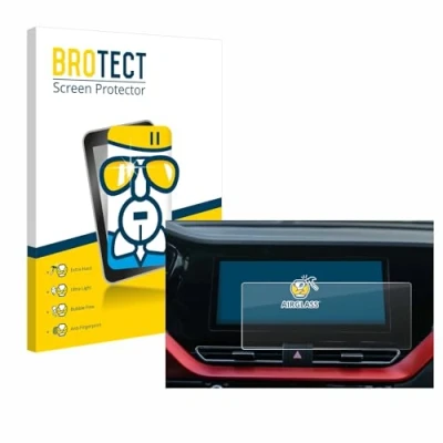 Abbildung von BROTECT Schutzglas für Kia E Niro 2020 Infotainment System Schutzfolie Panzer Folie Glas [Extrem Kratzfest 9H, Anti Fingerprint, Ultra Transparent]