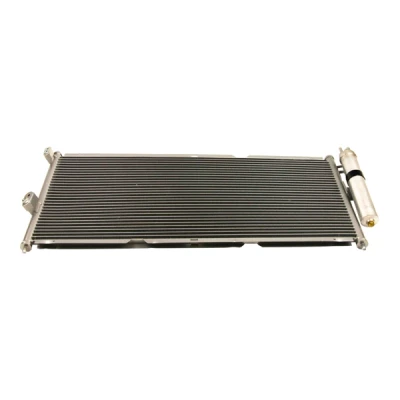 Abbildung von MAXGEAR AC830072 Klimakondensator ohne Trockner Aluminium 735 R 134a NISSAN: Almera II Schrägheck