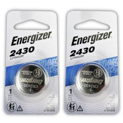 Abbildung von 2 pack Energizer CR2430 Lithium Coin Button Cell battery by (English Manual)