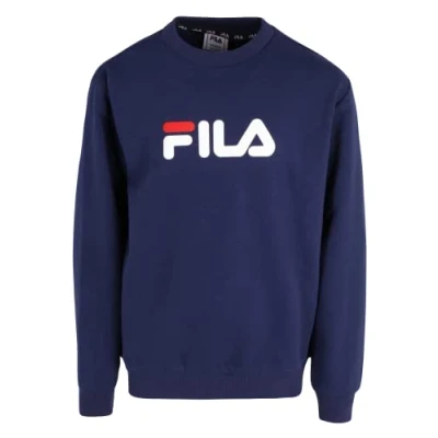 Abbildung von Fila Sordal Classic LOGO CREW Unisex Sweatshirt für Kinder, Größe: 134/140, Medieval blue