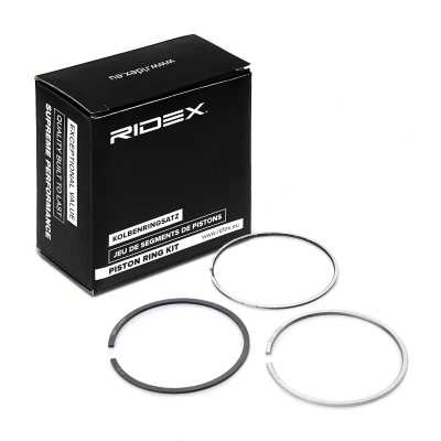 Abbildung von RIDEX 444P0040 Kolbenringsatz 86,00 FORD: Transit Mk6 Pritsche/Fahrgestell, V363 Kastenwagen, MONDEO 3 Kombi, FIAT: Ducato III Kastenwagen