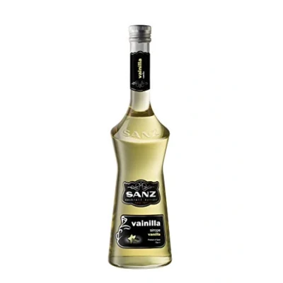 Abbildung von Sanz Vanille Sirup, alkoholfreier Cocktailsirup ohne Farbstoff, 0,7 L