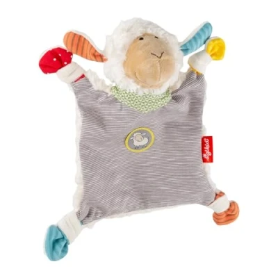 Abbildung von sigikid Schnuffeltuch Schaf Kuscheltuch für Kinder, Größe: One Size, Multicoloured