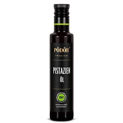 Abbildung von PÖDÖR Pistazienöl 250 ml kaltgepresst naturbelassen ungefiltert