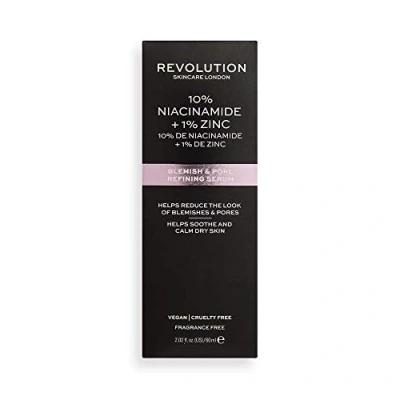Abbildung von Revolution Skincare London, 10% Niacinamid und 1% Zink Serum für Hautunreinheiten Poren EXTRA GROSS, 60ml