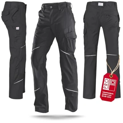 Abbildung von KÜBLER Workwear ACTIVIQ Arbeitshose anthrazit, Größe 54, Herren aus Mischgewebe, leichte