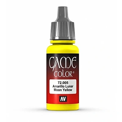 Abbildung von Vallejo Game Farbe, 17 ml Acrylfarbe Bald Moon Yellow