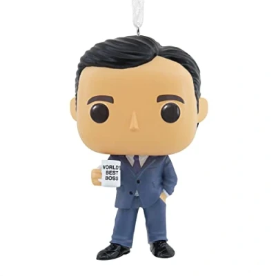 Abbildung von Hallmark The Office Michael Scott Funko Pop! Weihnachtsdekoration