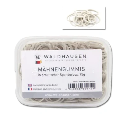 Abbildung von Waldhausen Mähnengummis in Spenderbox One Size Schwarz