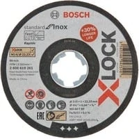 Abbildung von X LOCK Trennscheibe Standard for Inox Rapido, Ø 115mm