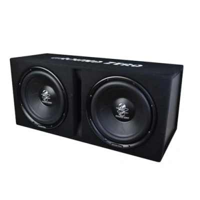 Abbildung von Ground Zero GZIB 2.30BR ACT 30 cm Aktiver Bassreflex Subwoofer mit integriertem Verstärker für satten Bass