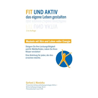 Abbildung von Fit und aktiv das eigene Leben gestalten: Muskeln mit Hirn voller Energie