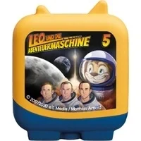 Abbildung von tonies Hörspielfigur Leo und die Mondlandung / Abenteuermaschine, ab 6 Jahre, Laufzeit ca. 64 Minuten, magnethaftend, stapelbar