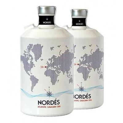 Abbildung von Nordés Gin Fruchtig aromatischer aus Galizien in Spanien (1 x 0,7l)
