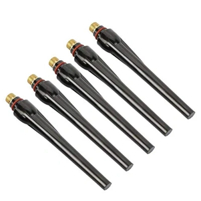 Abbildung von WIG Back Cap Kit 57Y02 57Y03, Industrielles Schweißen Schweißzubehör 57Y04, Brennerteil Ersatzteil für WP 17/18/26 Schweißbrenner(5pcs （Long）)