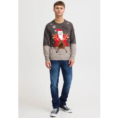 Abbildung von Blend Rudolph Sweatshirt, Herren, Größe: 3XL, Charcoal/s