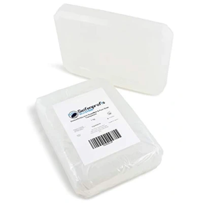 Abbildung von Seifenprofis Glycerinseife Rohseife Seifenbasis Transparent (SLS Frei) (2kg Transparent)