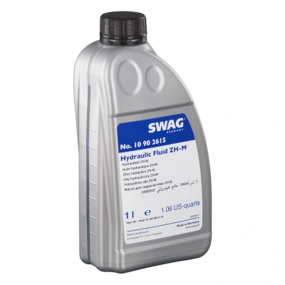 Abbildung von SWAG 10 90 2615 Hydrauliköl 1 0,93 gelb MERCEDES BENZ: SL Cabrio, E Klasse Limousine, T modell
