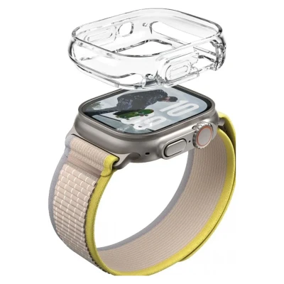 Abbildung von SAFE. by PanzerGlass® Displayschutz TPU Bumper Transparent für Apple Watch Ultra 2