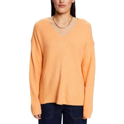 Abbildung von Esprit Strickpullover, Damen, Größe: Medium, Peach