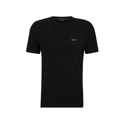 Abbildung von BOSS Tshirt basic, Herren, Größe: Large, Black